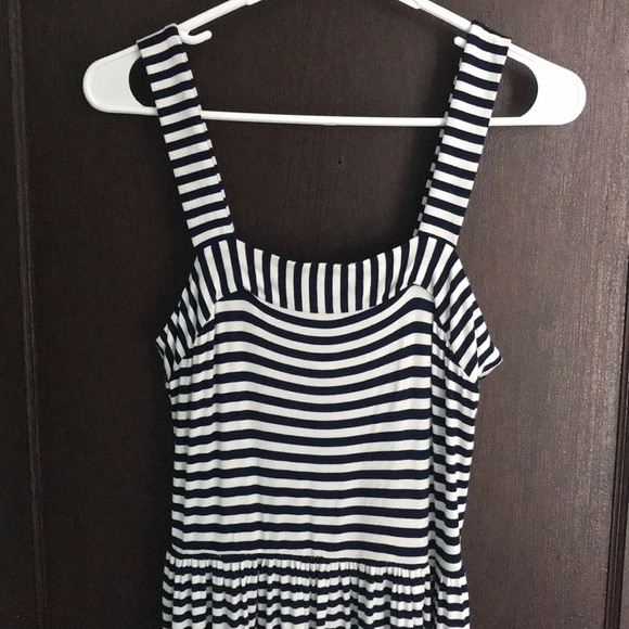 LOFT Dresses & Skirts - Loft striped strappy maxi dress
